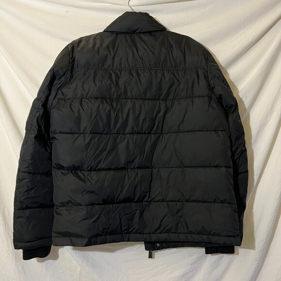 Men's Black Puffer Jacket, Size Medium by Andrew Marc - Picture 5 of 5